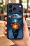 حافظة مقاومة للصدمات متوافقة مع هاتف iPhone 18 Pro Max مع حماية للكاميرا بنمط جبل الجليد