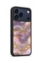 حافظة مقاومة للصدمات متوافقة مع هاتف iPhone 18 Pro Max بنمط الرخام الأرجواني مع حماية للكاميرا - 3