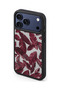 iPhone 18 Pro Max Compatible Leaves Patterned Shockproof Case with Camera Protection - 6