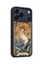 حافظة مقاومة للصدمات متوافقة مع هاتف iPhone 18 Pro Max مع حماية للكاميرا بنمط جلد الماعز - 3