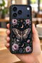 حافظة مقاومة للصدمات متوافقة مع هاتف iPhone 18 Pro مع حماية للكاميرا بنمط العنكبوت