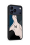 iPhone 18 Pro Max Compatible Butterfly Tattoo Pattern Shockproof Case with Camera Protection - 3