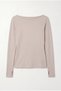 Long Sleeve Fingerless Boat Neck Basic Badi