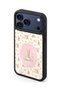 حافظة مقاومة للصدمات متوافقة مع هاتف iPhone 18 Pro مع حماية للكاميرا بنمط زهري - 6