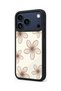 حافظة مقاومة للصدمات متوافقة مع هاتف iPhone 18 Pro مع حماية للكاميرا بنمط زهور - 4