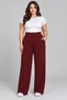 Women's Vena Plus Size Pants, Side Hidden Zipper, Hides the Belly, Lycra