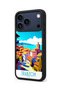 حافظة مقاومة للصدمات متوافقة مع هاتف iPhone 18 Pro Max مع حماية للكاميرا بنمط البحر الأسود - 4