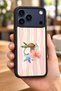 حافظة مقاومة للصدمات متوافقة مع هاتف iPhone 18 Pro Max بنمط جوز الهند مع حماية للكاميرا