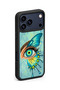iPhone 18 Pro Max Compatible Butterfly Eye Patterned Shockproof Case with Camera Protection - 5