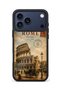 حافظة مقاومة للصدمات متوافقة مع هاتف iPhone 18 Pro Max مع حماية للكاميرا بنمط روما - 2