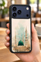 حافظة مقاومة للصدمات متوافقة مع هاتف iPhone 18 Pro Max مع حماية للكاميرا بنمط المدينة