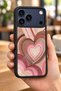 حافظة مقاومة للصدمات ومتوافقة مع هاتف iPhone 18 Pro مع حماية للكاميرا بنمط مريح