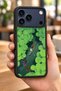 حافظة مقاومة للصدمات متوافقة مع هاتف iPhone 18 Pro مع حماية للكاميرا بنمط زهرة اللوتس