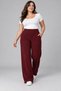 Women's Vena Plus Size Pants, Side Hidden Zipper, Hides the Belly, Lycra - 6