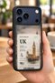 حافظة مقاومة للصدمات متوافقة مع هاتف iPhone 18 Pro من UnitedKingdom مع حماية للكاميرا