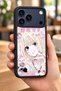 iPhone 18 Pro Compatible Kawaii Patterned Shockproof Case with Camera Protection