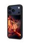 حافظة مقاومة للصدمات متوافقة مع هاتف iPhone 18 Pro مع حماية للكاميرا بنمط اللهب - 4