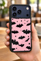 حافظة مقاومة للصدمات متوافقة مع هاتف iPhone 18 Pro مع حماية للكاميرا بنمط YarasaPattern
