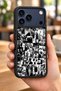 حافظة مقاومة للصدمات متوافقة مع هاتف iPhone 18 Pro مع حماية للكاميرا بنمط التاريخ