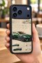 iPhone 18 Pro Max Compatible Sports Car Patterned Shockproof Case with Camera Protection