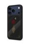 حافظة مقاومة للصدمات متوافقة مع هاتف iPhone 18 Pro مع حماية للكاميرا بنمط هيكل عظمي وردي - 4