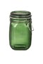 Trev Glass Jar with Lid 1 L Green Vacuum Sealed Air-Proof Storage Jar 17 cm Christmas Vinterfint - 6