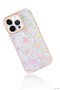 Ilkestor Newface iPhone 14 Lumi Patterned Cover (15115) - Pink - 4
