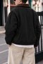 Men's Fur Lined Gabardine Coat - 3