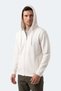 Kurtis I Men's Hooded White Sweatshirt - 7