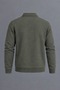 Men's Polo Collar Buttoned Casual Knitwear Smoked Sweater - 3