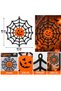 Halloween Spider Web Pumpkin Hanging Decoration, 40CM - 2