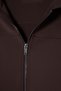 Standard Fit Zippered Shirt Collar Scuba Diving Fabric Basic Cardigan H8525Ax26Au - 6