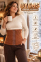 Waist Corset Men's and Women's Hernia Thermal Wool Corset Warms and Keeps Warm Women's Wool Thermal Waist Belt Girdle Camel Wool Corsets Waist Warmers Thermo Winter Wear - 2