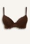 Lace Micro Covered Non-Padded Underwire Bra H8026Ax26Au