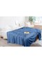 Cotton Blanket Full/Queen, Grey - 6