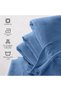 Cotton Blanket Full/Queen, Grey - 5