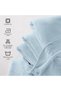 Cotton Blanket Full/Queen, Grey - 5
