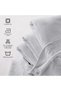 Cotton Blanket Full/Queen, Grey - 6
