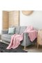 Cotton Blanket Full/Queen, Grey - 5