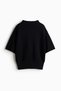 Knitted turtleneck top - 5