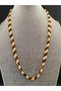 Beirut Drop Amber Model Necklace Yellow Brown Facet Cut - 2