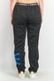 Women Sportswear Fit Drawstring Brand Logo Slim Leg Training Pant, Black - 4