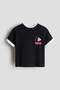 Layered-look printed T-shirt - 4