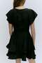 Tiered boat-neck dress - 3
