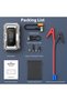 Jump Starter with Air Compressor 15000A 150PSI Portable Car Battery Jump Starter (All Gas/10L Diesel),12V Portable Booster Pack with Jumper Cables, Fast Charging, Emergency Light - 8