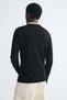 Slim Fit Long-sleeved cotton T-shirt - 4