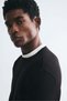 Slim Fit Long-sleeved cotton T-shirt - 3