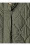Rmz Gi̇yi̇m Farkiyla Dik Roba Collar Quilted Women's Puffer Jacket - 8