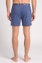 Men Plain Lounge Short Sleepwear, Blue - 4