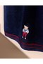 Billie 100% Cotton Face Towel - Navy Blue - 50X70 cm - 3